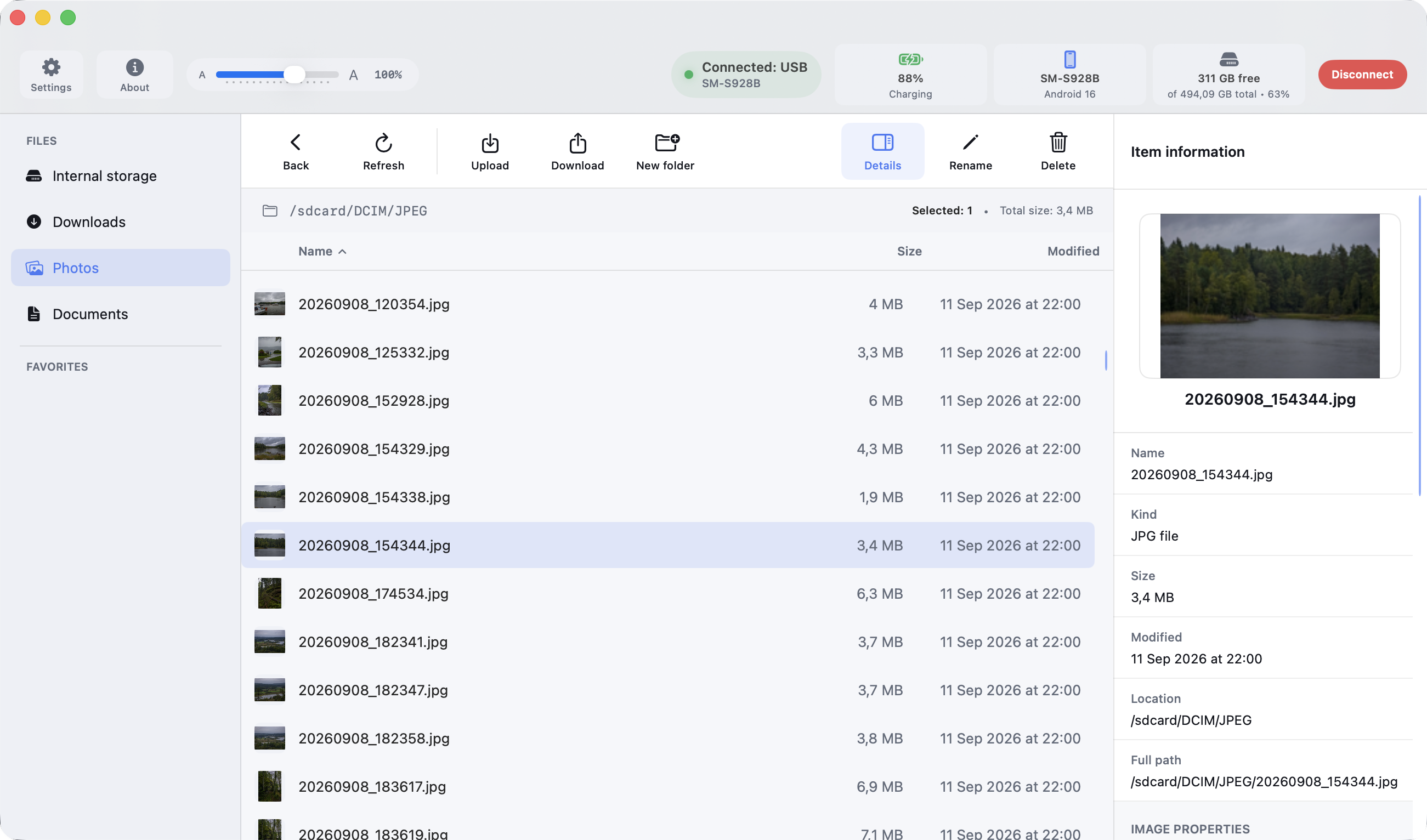 Файловый браузер Fylivo Mac Android